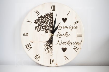 Pulkstenis - "Koks - Laimīgie laiku neskaita!"